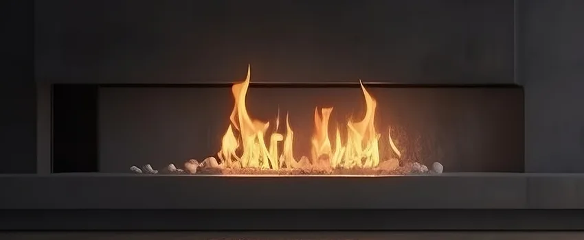 B-Vent Gas Fireplace Installation in Easton, MD
